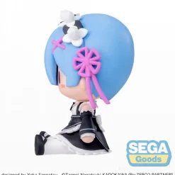 Sega Figuras^Figura Fuwa Petit Chibi PVC Rem 8 cm de Re:Zero