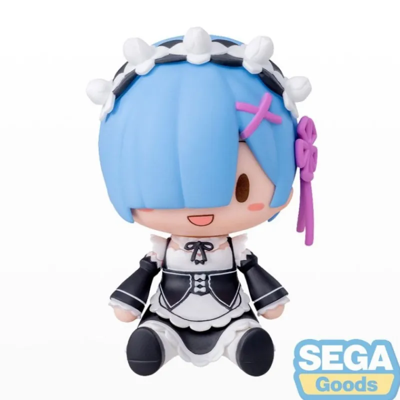 Sega Figuras^Figura Fuwa Petit Chibi PVC Rem 8 cm de Re:Zero