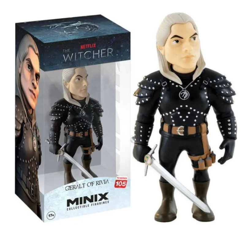 Minix Regalos Y Coleccionismo Para Gamers - Cosas De Videojuegos Míticos|Descuentos Gaming^Figura Geralt de Rivia The Witcher