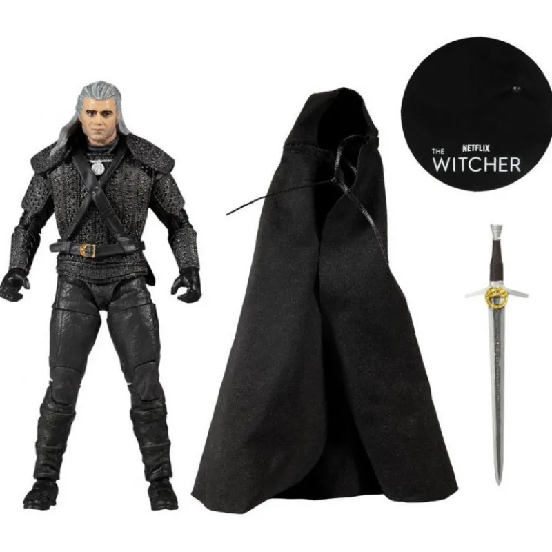 New Figura Geralt of Rivia The Witcher 18 cm Regalos Y Coleccionismo Para Gamers - Cosas De Videojuegos Míticos|Descuentos Gaming
