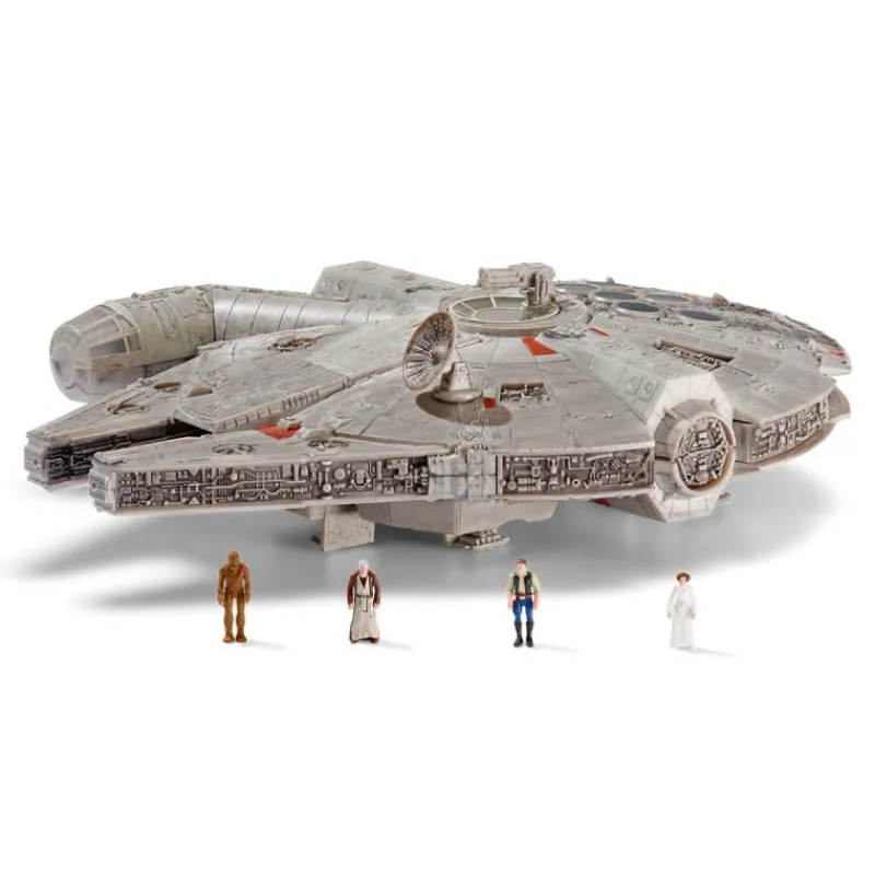 Jazwares Más Regalos De Star Wars|Replicas Y Coleccionismo Star Wars ^Figura Halcón Milenario Star Wars con Luces y Sonidos