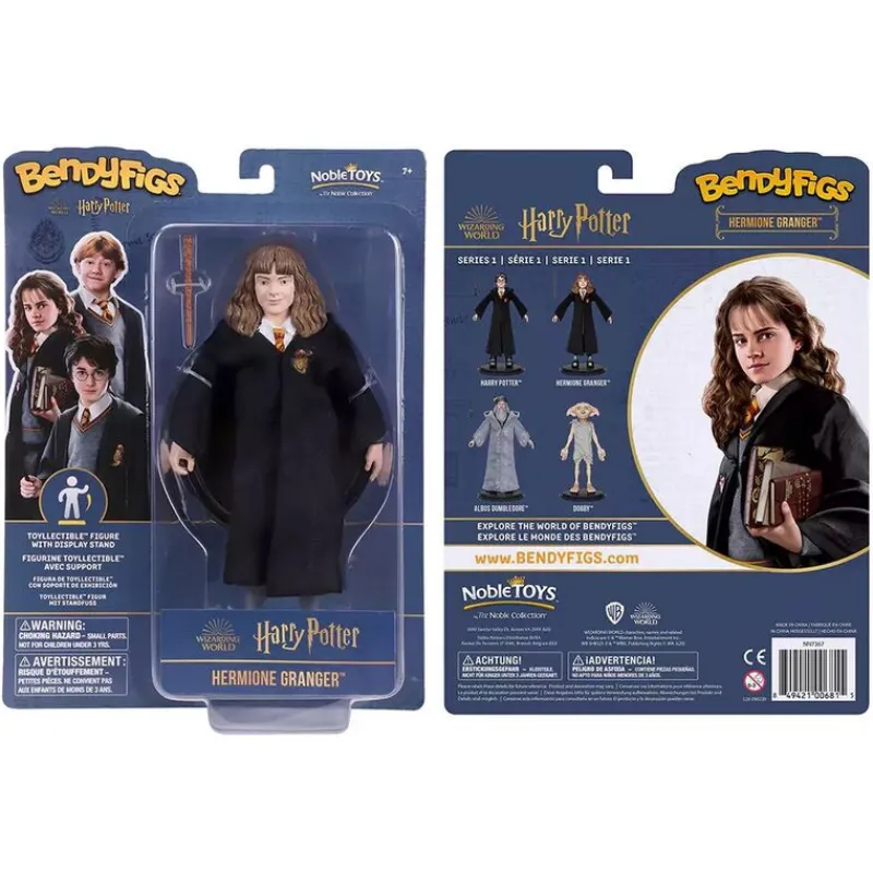The Noble Collection Figuras Harry Potter^Figura Harry Potter Hermione Bendyfigs