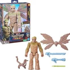Niños Hasbro Marvel Y Dc Para Niños|Juguetes, Figuras Y Más Regalos Para Peques^Figura Blast 'N Battle Groot Guardianes de la Galaxia