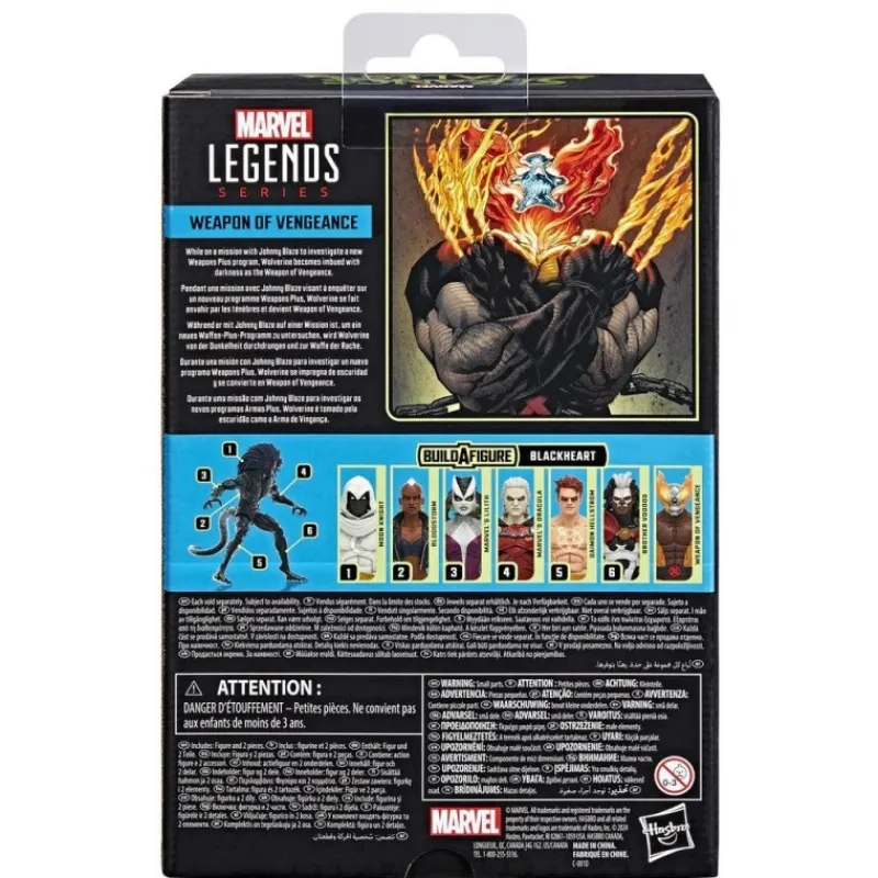 Hasbro Superhéroes Marvel|Coleccionismo Marvel^Figura Marvel Legends Series Weapon of Vengeance 15 cm