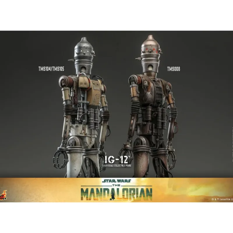 Hot Toys The Mandalorian|Regalos Star Wars Por Personaje ^Figura IG-12 Star Wars: The Mandalorian