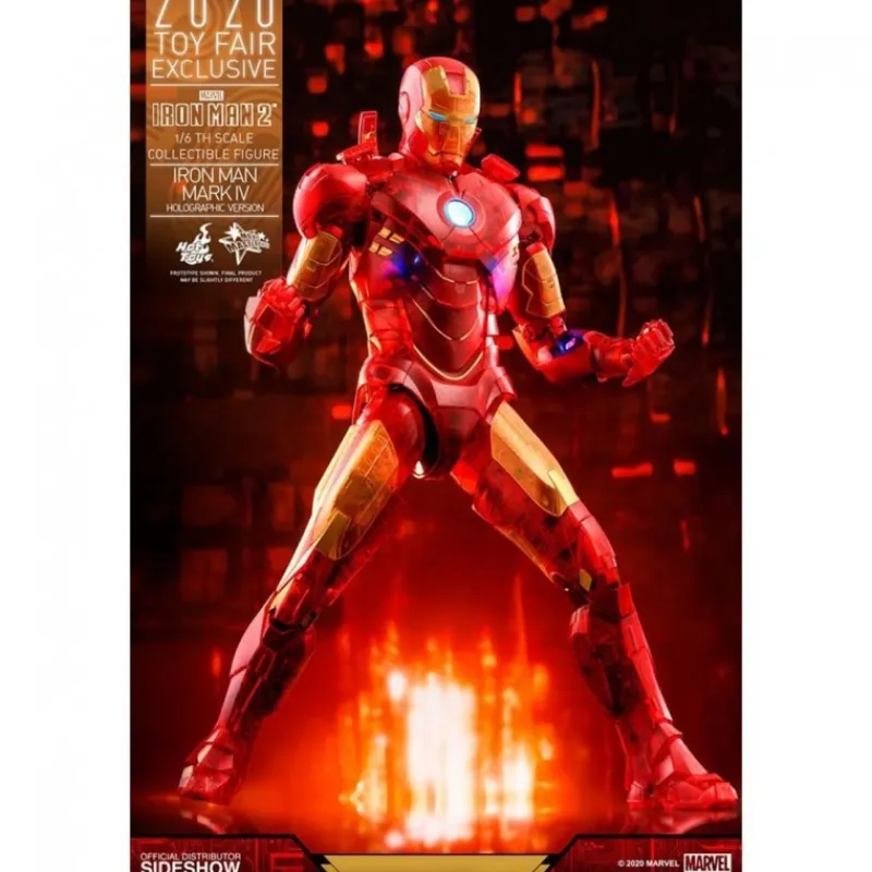 Hot Toys Superhéroes Marvel|Coleccionismo Marvel^Figura Iron Man Holográfica Marvel Avengers