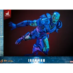 Hot Toys Superhéroes Marvel|Coleccionismo Marvel^Figura Iron Man Mark III Stealth Mode 33 cm