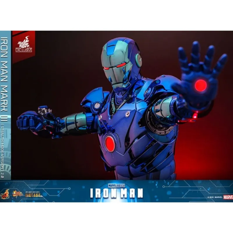 Hot Toys Superhéroes Marvel|Coleccionismo Marvel^Figura Iron Man Mark III Stealth Mode 33 cm