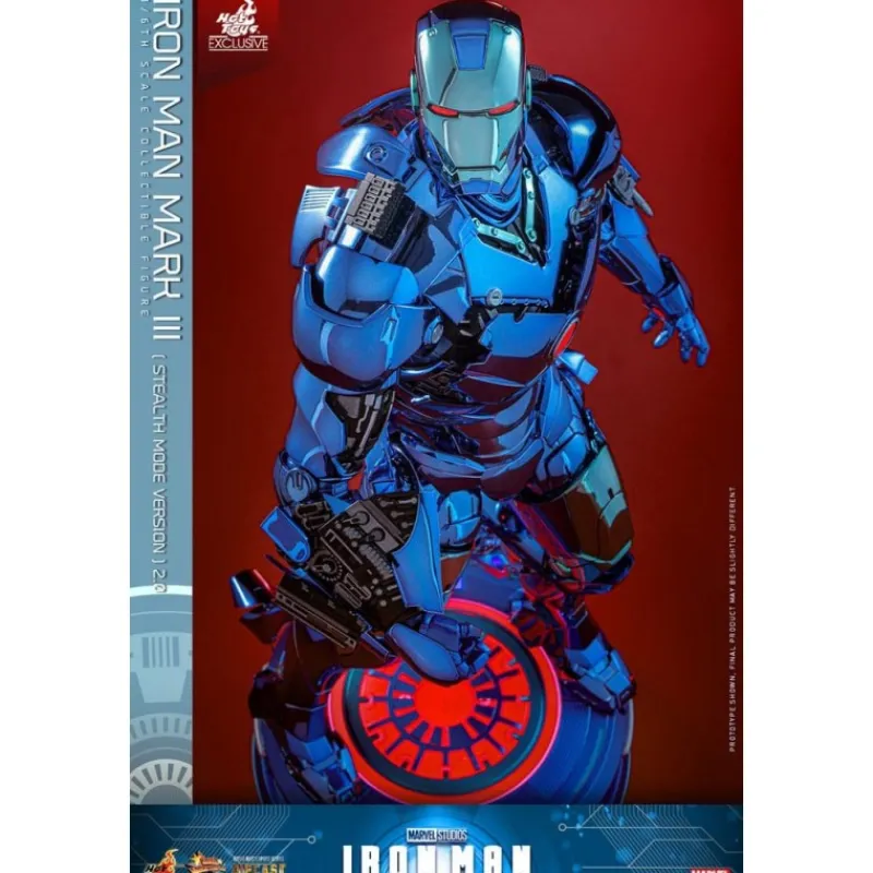 Hot Toys Superhéroes Marvel|Coleccionismo Marvel^Figura Iron Man Mark III Stealth Mode 33 cm