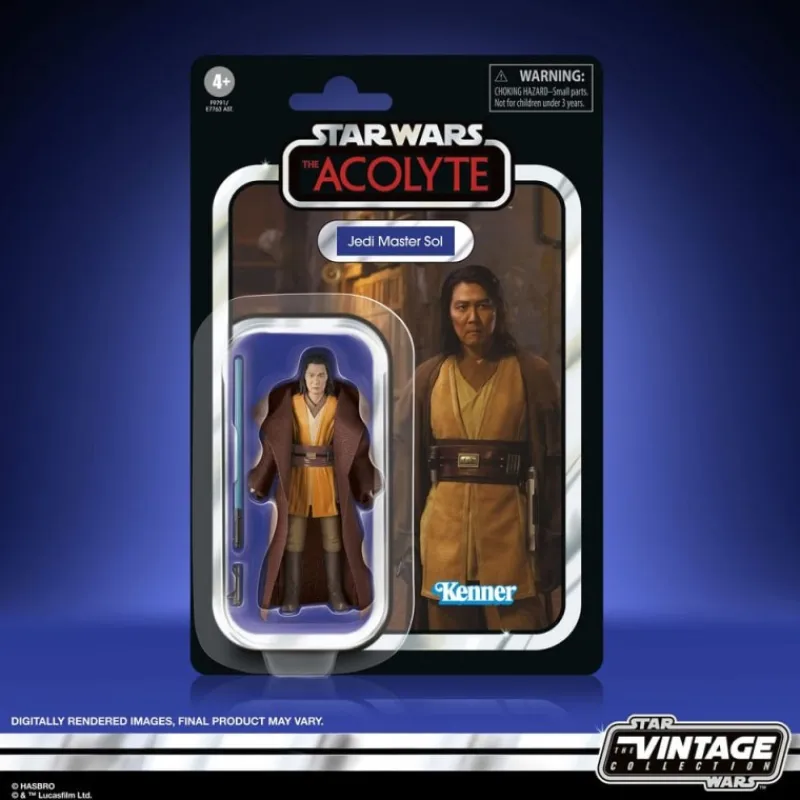 New Figura Jedi Master Sol Star Wars Vintage Collection 10 cm Replicas Y Coleccionismo Star Wars