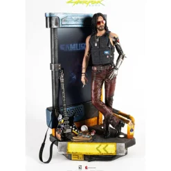 Figura Johnny Silverhand Cyberpunk 2077 1/4 Deluxe Edition Regalos Y Coleccionismo Para Gamers - Cosas De Videojuegos Míticos