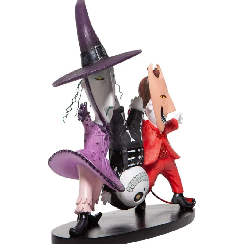 Figura Lock, Shock y Barrel Pesadilla Antes de Navidad Jim Shore Pesadilla Antes De Navidad