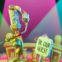 Figura Lumière La Bella y La Bestia SFC Collection Películas Y Personajes De Disney ·La Bella Y La Bestia