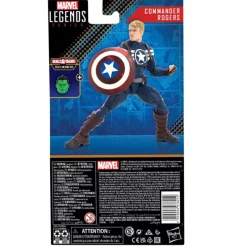 Discount Figura Marvel Legends Commander Rogers (Baf: Totally Awesome Hulk) 15 Cm Coleccionismo Marvel