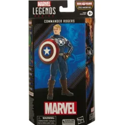 Discount Figura Marvel Legends Commander Rogers (Baf: Totally Awesome Hulk) 15 Cm Coleccionismo Marvel