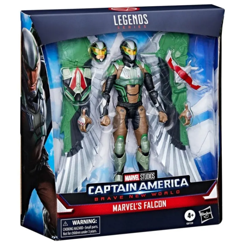 Hasbro Superhéroes Marvel|Coleccionismo Marvel^Figura Marvel Legends de Marvel's Falcon 15 cm