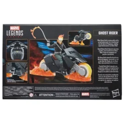 New Figura Marvel Legends Ghost Rider con motaza 15 cm Superhéroes Marvel
