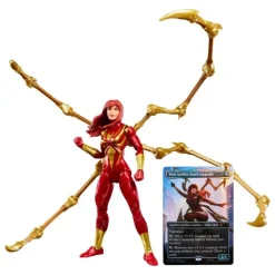 Hasbro Superhéroes Marvel|Coleccionismo Marvel^Figura Marvel Legends Mary Jane Watson Iron Spider 15 cm