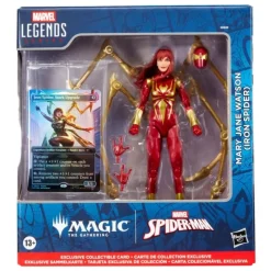 Hasbro Superhéroes Marvel|Coleccionismo Marvel^Figura Marvel Legends Mary Jane Watson Iron Spider 15 cm