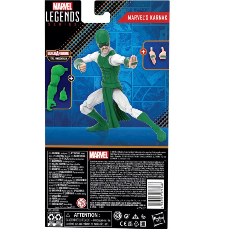 Hasbro Coleccionismo Marvel^Figura Marvel Legends Marvel'S Karnak (Baf: Totally Awesome Hulk) 15 Cm
