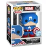 Funko Superhéroes Marvel|Funko Marvel^Figura Marvel POP! 8-Bit Vinyl Captain America 9 cm