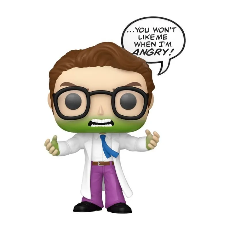 Funko Superhéroes Marvel|Funko Marvel^Figura Marvel POP! Bruce Banner Vinilo 9 cm