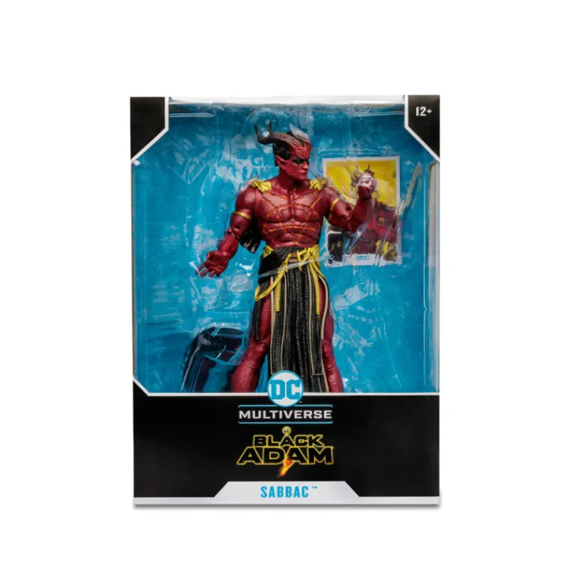 Clearance Figura Mcfarlane Dc Comics Black Adam Sabbac Mega Figuras Dc