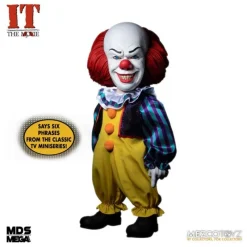 Mezco Toys Pennywise It Y Stephen King |Coleccionismo De Miedo Y Terror^Figura MDS Deluxe Pennywise 38 cm -