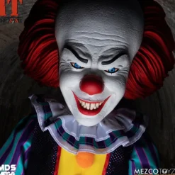 Mezco Toys Pennywise It Y Stephen King |Coleccionismo De Miedo Y Terror^Figura MDS Deluxe Pennywise 38 cm -