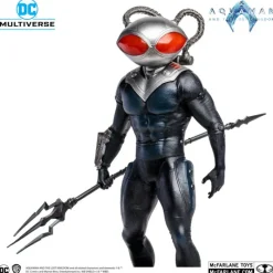 New Figura Megafig Dc Multiverse Black Manta 30 Cm Aquaman y El Reino Perdido Figuras Dc