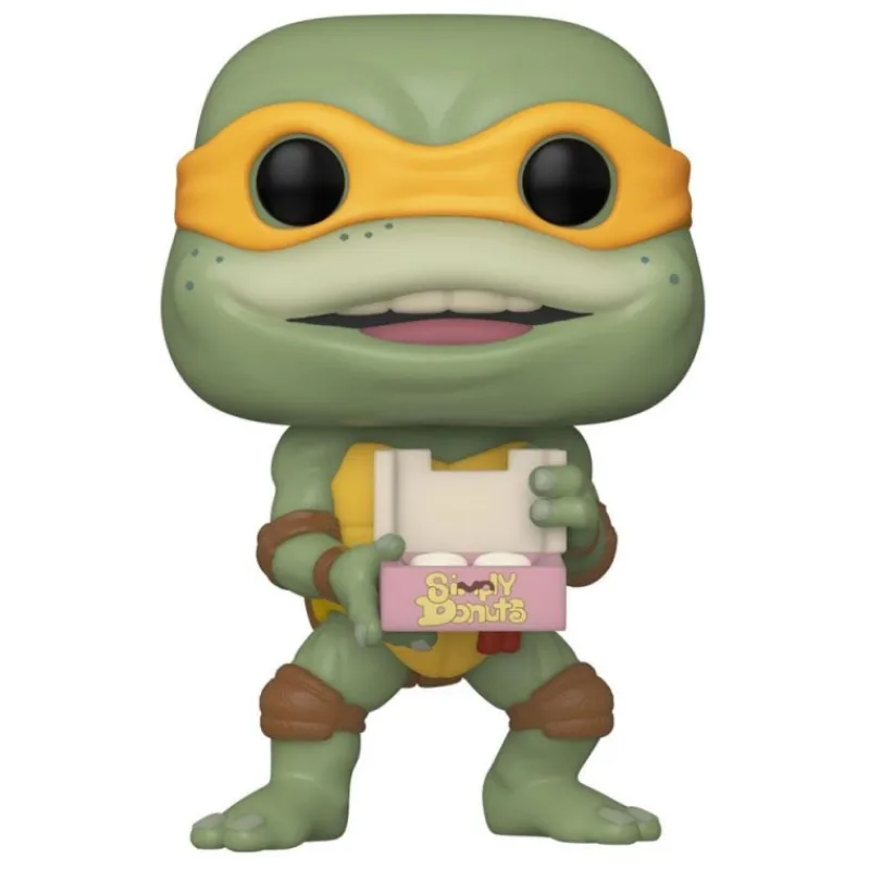 Funko Las Tortugas Ninja^Figura Michelangelo de Tortugas Ninja POP! Movies de Vinilo 9 cm