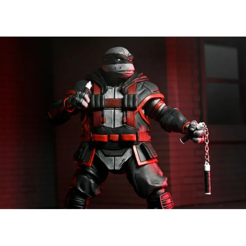 New Figura Michelangelo Nightwatcher Tortugas Ninja 18 cm Las Tortugas Ninja