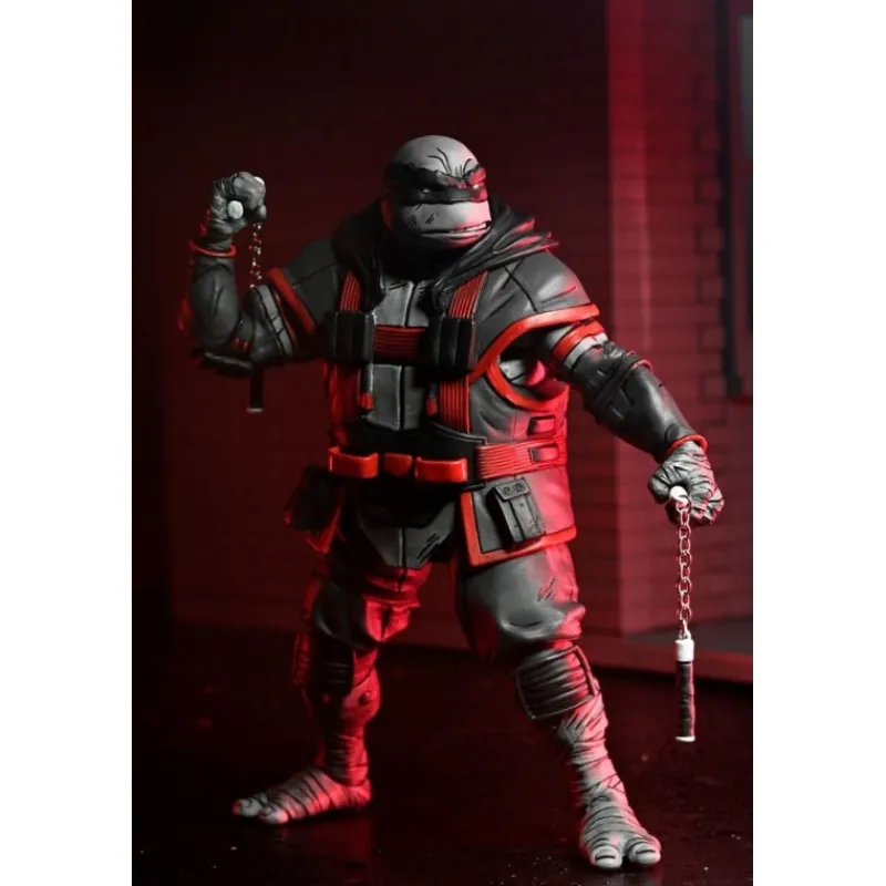 New Figura Michelangelo Nightwatcher Tortugas Ninja 18 cm Las Tortugas Ninja