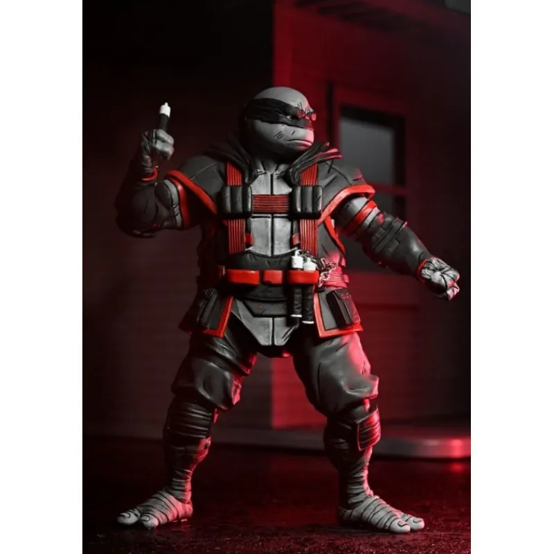 New Figura Michelangelo Nightwatcher Tortugas Ninja 18 cm Las Tortugas Ninja