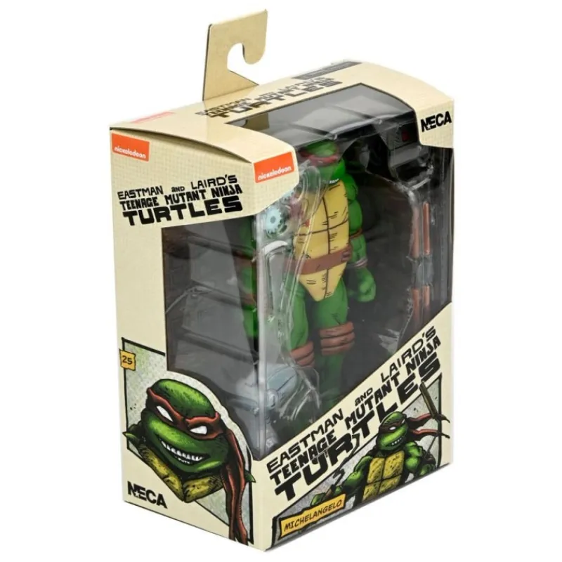 Neca Las Tortugas Ninja^Figura Michelangelo Teenage Mutant Ninja Turtles 18 cm -