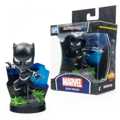 Sale Figura Mini Diorama Black Panther Superama de Superhéroes Marvel|Coleccionismo Marvel