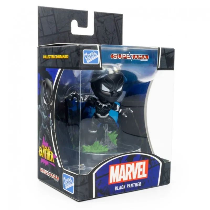 Sale Figura Mini Diorama Black Panther Superama de Superhéroes Marvel|Coleccionismo Marvel