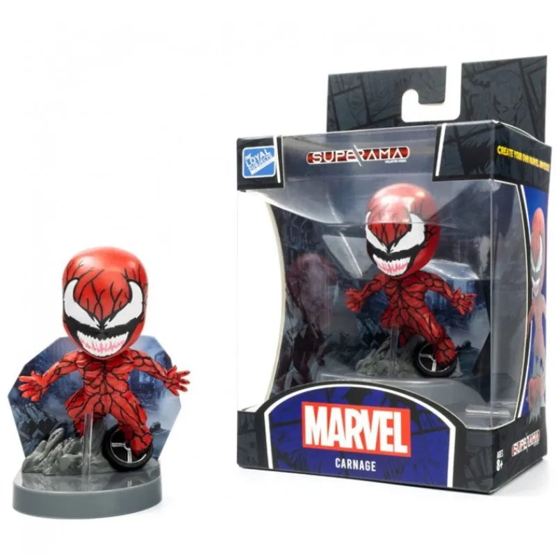 The Loyal Subjects Cosas De Villanos Marvel|Superhéroes Marvel^Figura Mini Diorama Carnage Marvel de