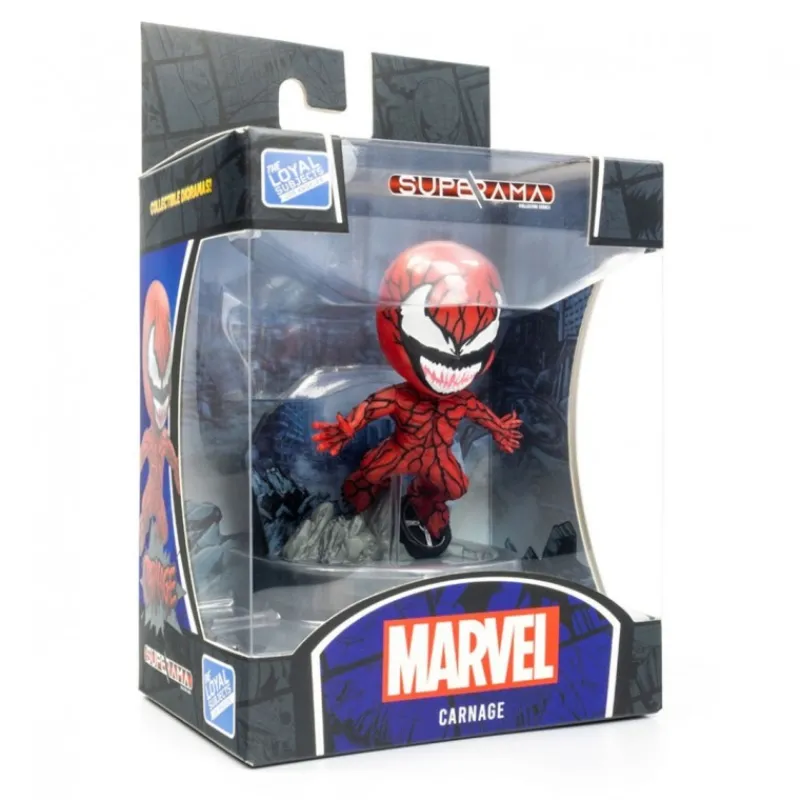 The Loyal Subjects Cosas De Villanos Marvel|Superhéroes Marvel^Figura Mini Diorama Carnage Marvel de