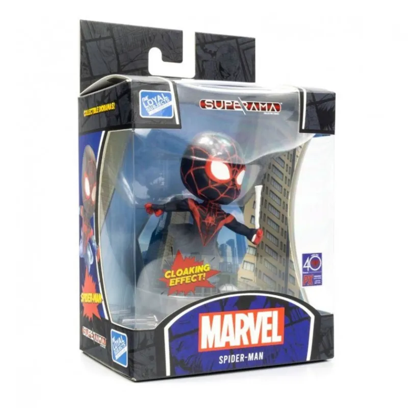 Hot Figura Mini Diorama Superama Spider-Man Superhéroes Marvel|Coleccionismo Marvel