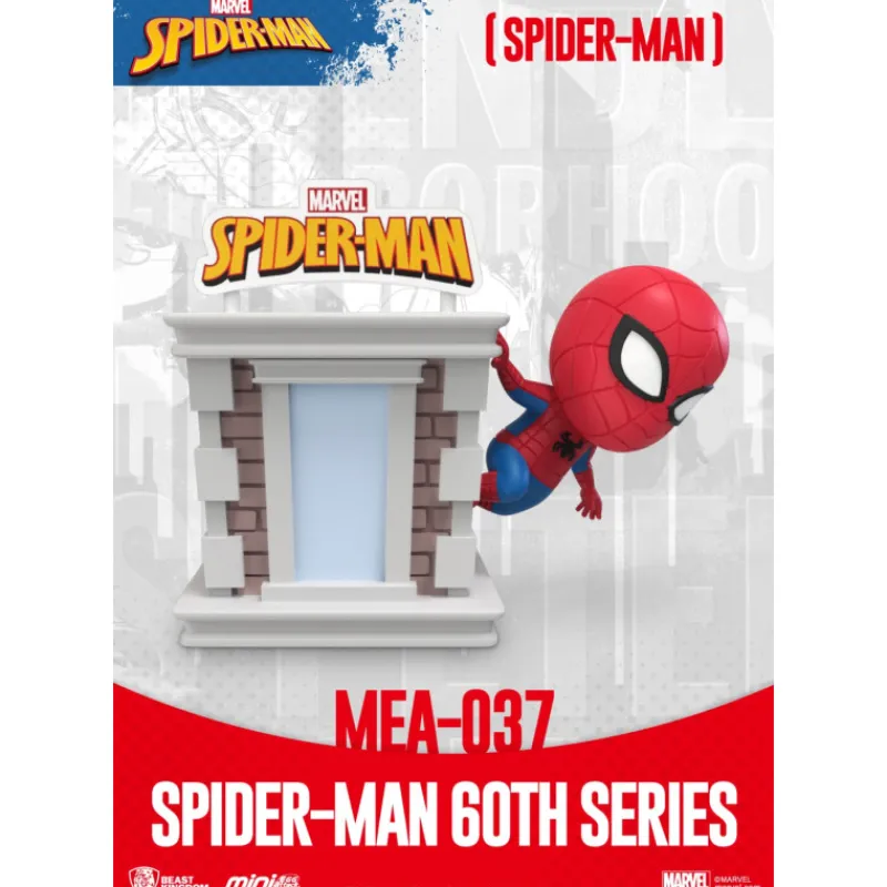Beast Kingdom Superhéroes Marvel|Figuras Disney De Colección ^Figura Mini Egg Attack Marvel Spider-Man