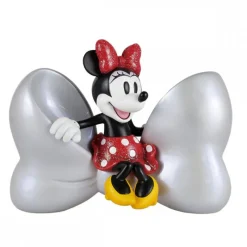 Enesco Películas Y Personajes De Disney ·Mickey & Minnie|Figuras Disney De Colección ^Figura Minnie con Lazo Disney 100