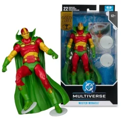 McFarlane Toys Figuras Dc^Figura Mister Miracle 18 cm Gold Label de DC Multiverse