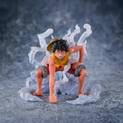 Bandai Cosas De Luffy One Piece|Figuras One Piece^Figura Monkey D. Luffy Guerra en la Cumbre Figuarts Zero