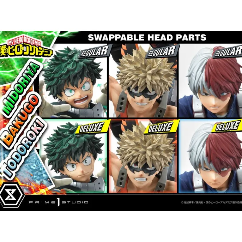 Discount Figura My Hero Academia Midoriya,Bakugo & Todoroki Figuras