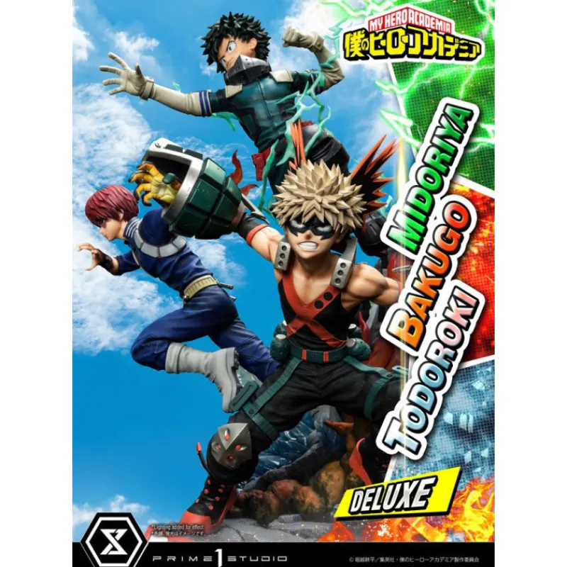 Discount Figura My Hero Academia Midoriya,Bakugo & Todoroki Figuras