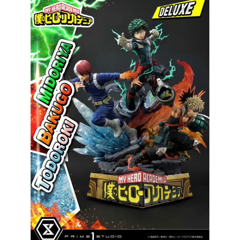 Discount Figura My Hero Academia Midoriya,Bakugo & Todoroki Figuras