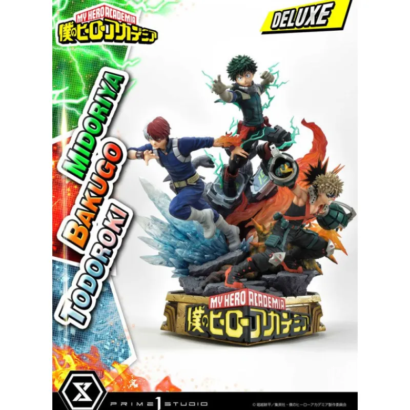 Discount Figura My Hero Academia Midoriya,Bakugo & Todoroki Figuras