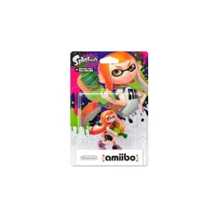 Best Figura Nintendo Amiibo Splatoon Ink Chica Naranja Regalos Y Coleccionismo Para Gamers - Cosas De Videojuegos Míticos|Accesorios Nintendo Switch