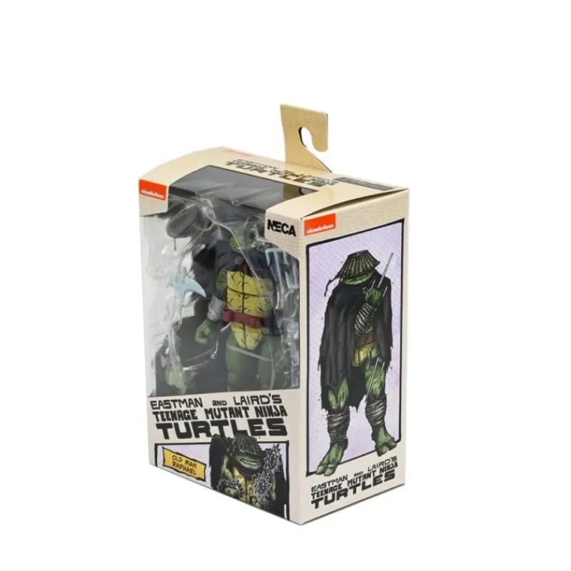 Neca Las Tortugas Ninja^Figura Old Man Raphael 18 cm de con Accesorios